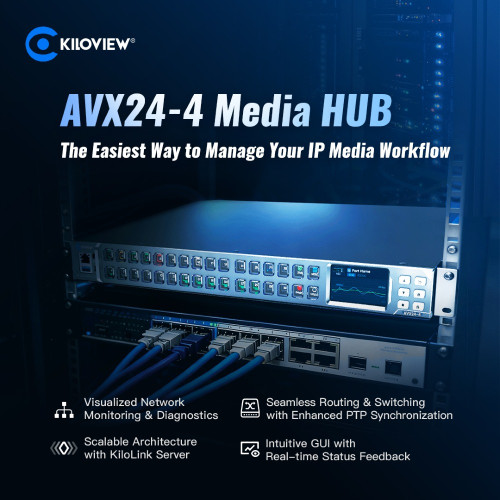 Kiloview Expands AV-over-IP Portfolio with new updates for ISE2026