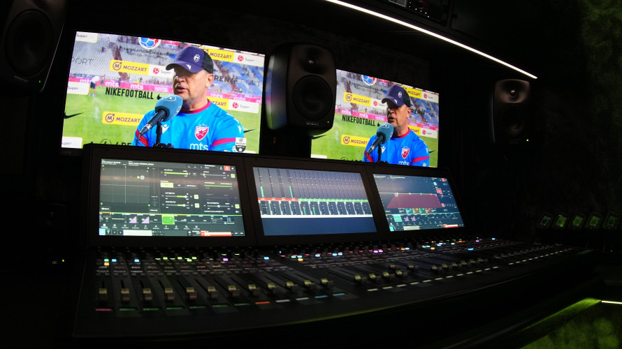 MVP kicks off major football tournament with a tactical switch to Calrec Argo M in its HD1 OB truck