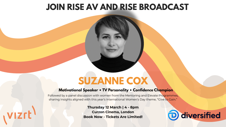 Rise AV and Rise Broadcast unite for International Womens Day 2026 event in London