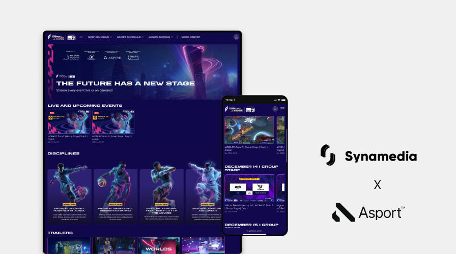 Synamedia and Asport deliver global-scale streaming for Games of the Future in Abu Dhabi