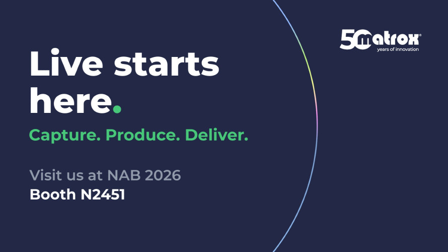 Matrox Video Enables the Next Era of Software-Defined Media Production at NAB 2026