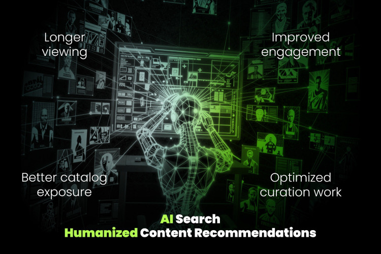 Mediagenix Enhances Discovery Experience with New AI Search and Personalization