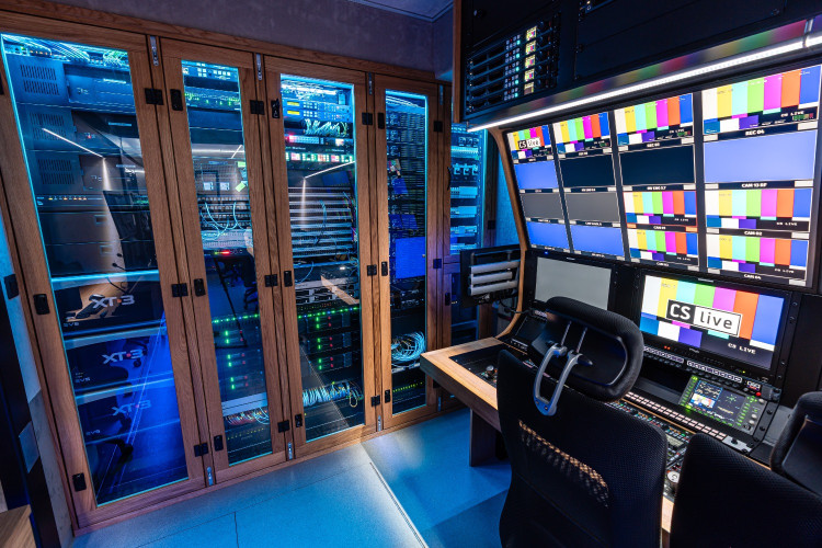 CS live Builds Future Ready OB Van With Riedel MediorNet and hi Control System