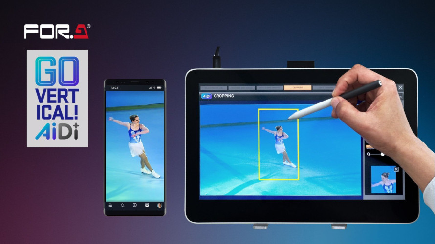 GoVertical AiDi Powers Real-Time 916 Autocropping for Immediate Streaming to Mobile Devices