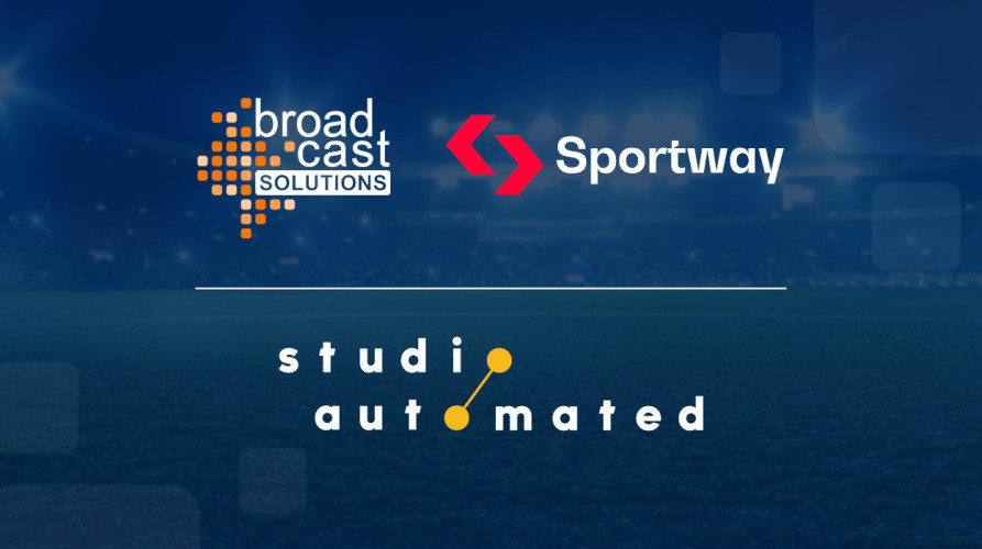 Sportway and Broadcast Solutions acquire Studio Automated to jointly shape the future of live sports production