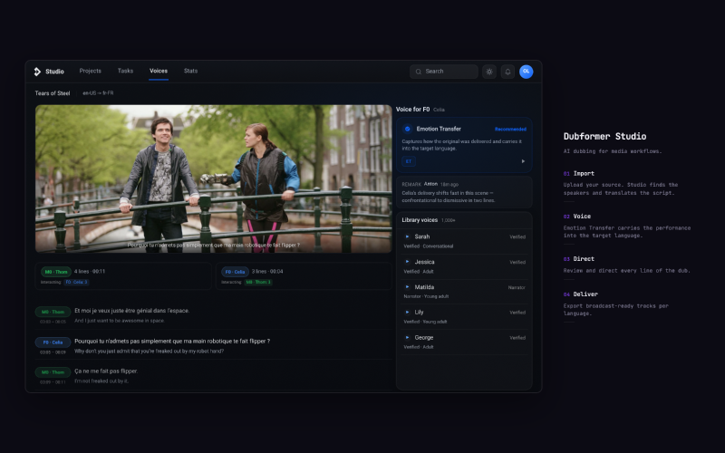 Dubformer and Adapt Power Goalcast Expansion into Global Content Distribution and Monetization