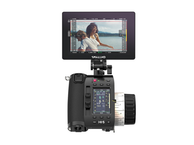 SmallHD Monitor Overlay License for Hi-5 and Hi-5 SX delivers customizable onscreen lens data