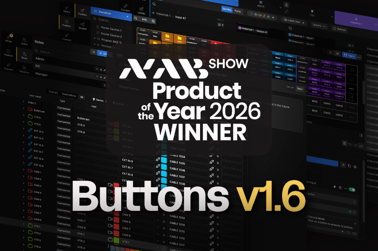 Bitfocus Buttons wins NAB Show Product of the Year Award