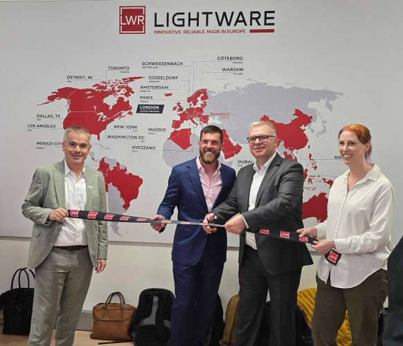 Lightware UK celebrates new London showroom with launch event