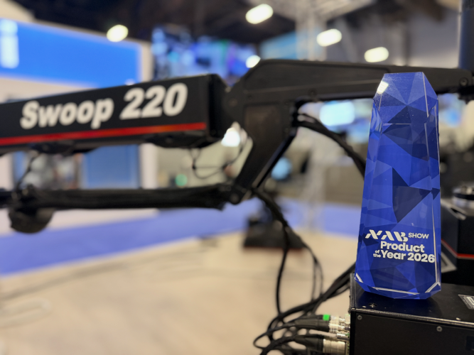 Shotoku Broadcast Systems Wins 2026 NAB Show Product of the Year Award