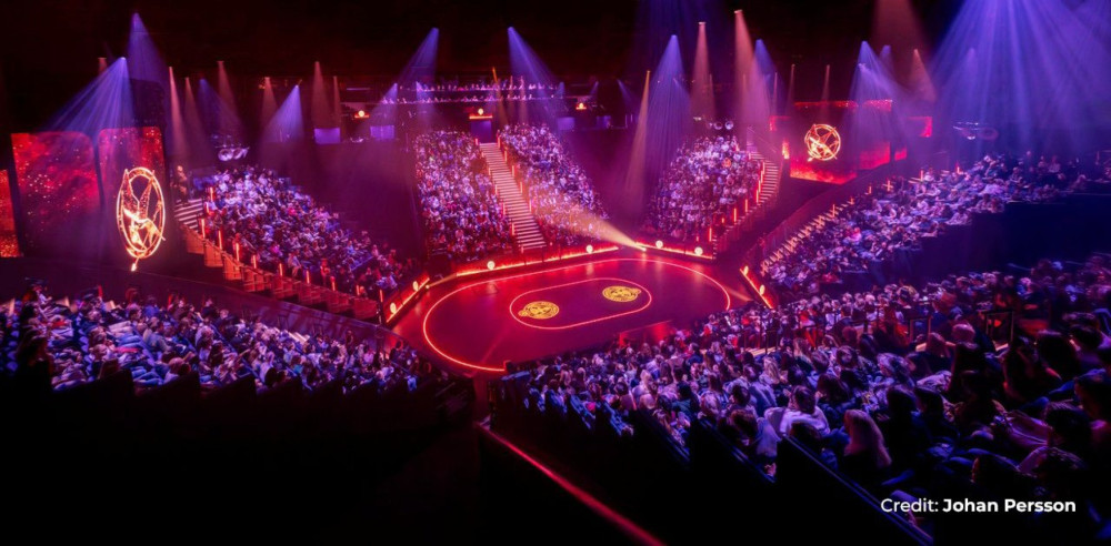 Lightware powers immersive video spectacle for The Hunger Games London stage debut