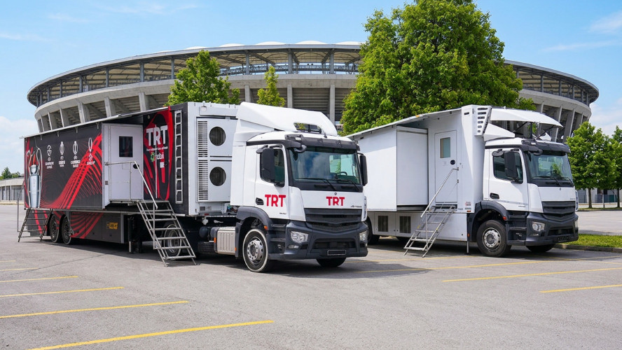 Broadcast Solutions delivers new Ultra HD outside broadcast fleet to TRT