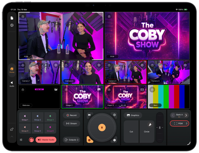 Mavis Studio Brings New Muscle to Mobile Production on iPad