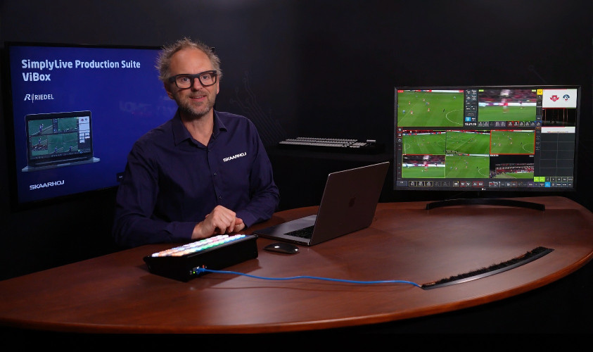 Riedel and SKAARHOJ Expand Collaboration With SimplyLive Integration