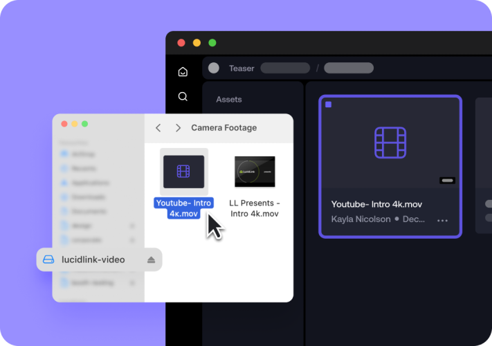 Camera to Cloud Meets Camera to Timeline  LucidLink Unifies Adobe Frame io and Enterprise Storage