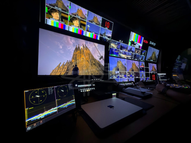 Leader provides Test and Measurement for global broadcast of Pope Leo XIVs visit to Sagrada Familia
