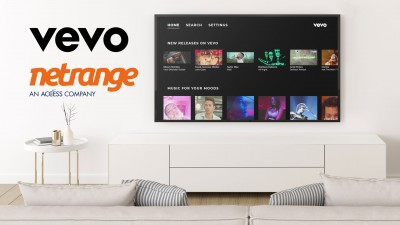 Vevo expands global reach through partnership with NetRange that further accelerates the app driven renaissance of Music on the TV
