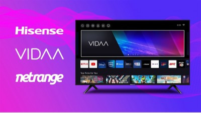 Hisense selects NetRange as content partner for new VIDAA OS powered TVs