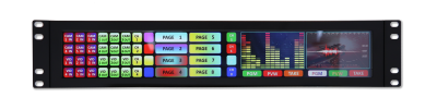 Densitron introduces new high resolution rack mount display module