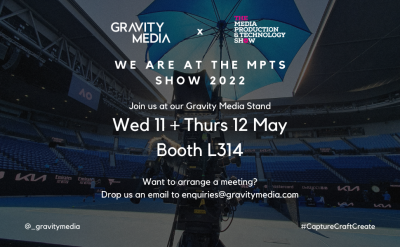 Gravity Media is proud to sponsor, host a panel discussion, and unveil a stand at this year and rsquo;s Media Production and amp; Technology Show 2022