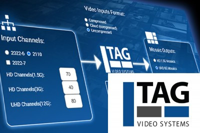 TAG and rsquo;s System Configurator Upgrade Allows Users to Estimate Costs, Equipment and Cloud Resources for Their Ideal Multiviewing Solution in Four Simple Steps