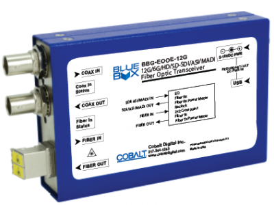 Cobalt Digital to Show New Line-up of EO OE 12G Mini-Convertor BBG Boxes at NAB