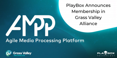PlayBox Announces Membership in GV Alliance
