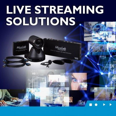 NEW: Live Streaming Solutions