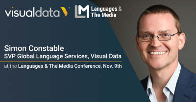 Visual Data to Discuss Localisation Technologies and Trends on Panel Session at the 2022 Languages and The Media Conference and Exhibition