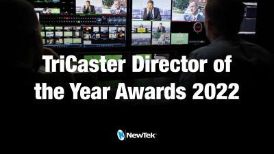 NewTek launches inaugural TriCaster and reg; Director of the Year Awards