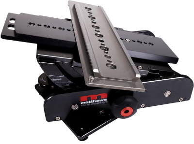 Matthews Displays Dovetail Cross Plate and amp; New Black CAM Tank Work Together or Individually