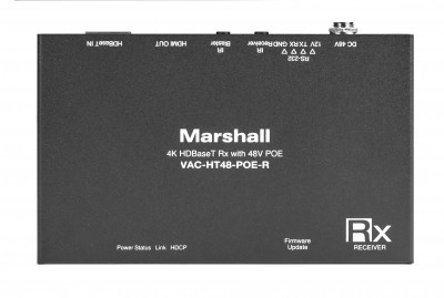 Marshall Electronics Announces New HDBaseT and trade; Receiver