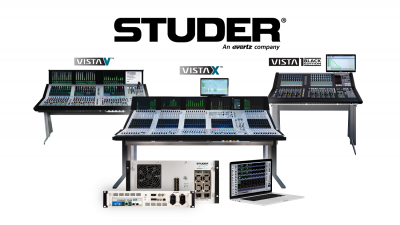 Evertz Continues Its Commitment To The Iconic Studer Audio Brand