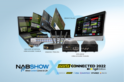 Evertz Highlights The Latest Innovations For Remote And Live Productions at NAB 2022