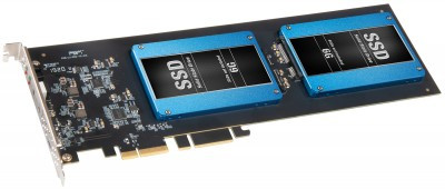 Sonnet Announces Dual 2.5-Inch SATA SSD PCI Express and reg; 3.0 Card With Hardware RAID Controller, 10Gbps USB-C Port