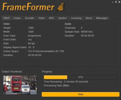 InSync Technology Introduces FrameFormer Frame Rate Converter Plug-in for Adobe Premiere Pro Mac Users