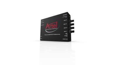 Artel Extends FiberLink Family Into the IP Realm With New SDI-to-SMPTE ST 2110 Gateway