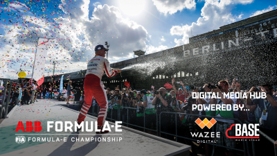 Wazee Digital and BASE Media Cloud drive cloud media access for Formula E