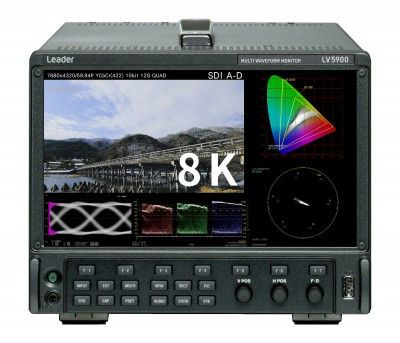 Leader to introduce 4K-IP and 8K compatible test and measurement products at NAB 2019