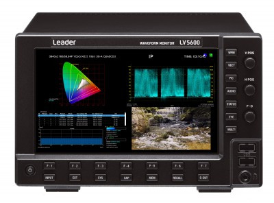 Leader Announces New Options for LV5600 and LV7600 Broadcast Test Instruments