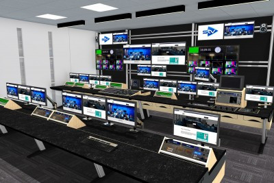 STV Chooses Custom Consoles Module-R desks and MediaWall for Studio 1 Upgrade
