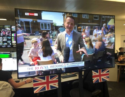 Sky News Uses LiveU for Royal Wedding UHD 4K Broadcast