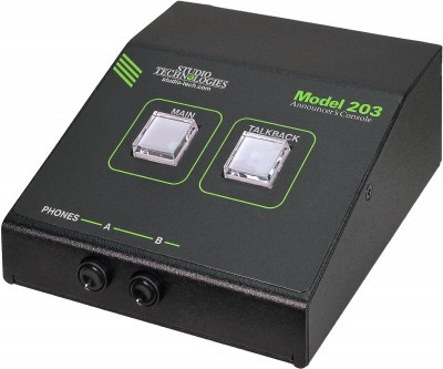 Studio Technologies Announces User-friendly Model 203 Announcer and rsquo;s Console