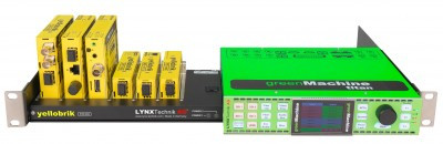 LYNX Technik Enhances greenMachine Rack Frame with yellobrik Extension Kit