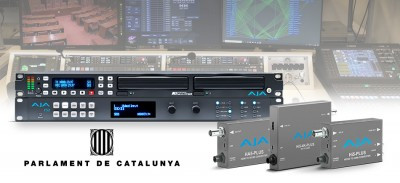Parliament of Catalonia Powers Live HD Broadcasts with AJA Gear
