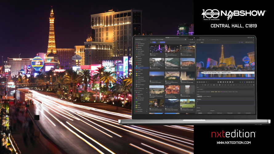 nxtedition shows the production workflow of tomorrow at NAB2023