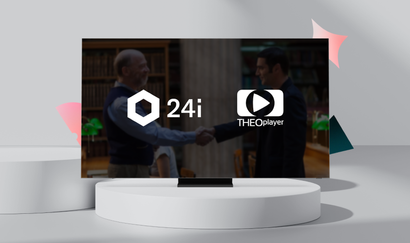 24i announces integration with THEOplayer to enhance player support and unlock advanced features for the 24i Mod Studio streaming platform