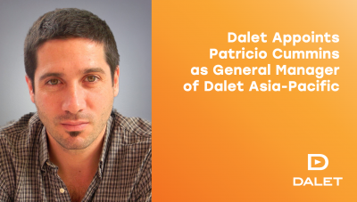 Dalet Appoints Patricio Cummins as General Manager of Dalet Asia-Pacific