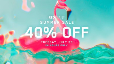 Red Giant Celebrates Summer with 40% Off