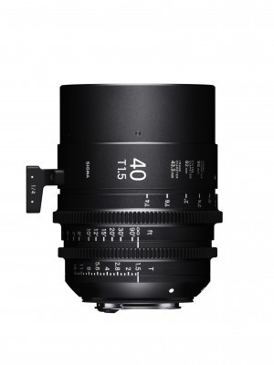 Sigma Cine 40mm T1.5 Full-Frame Lens Now Shipping